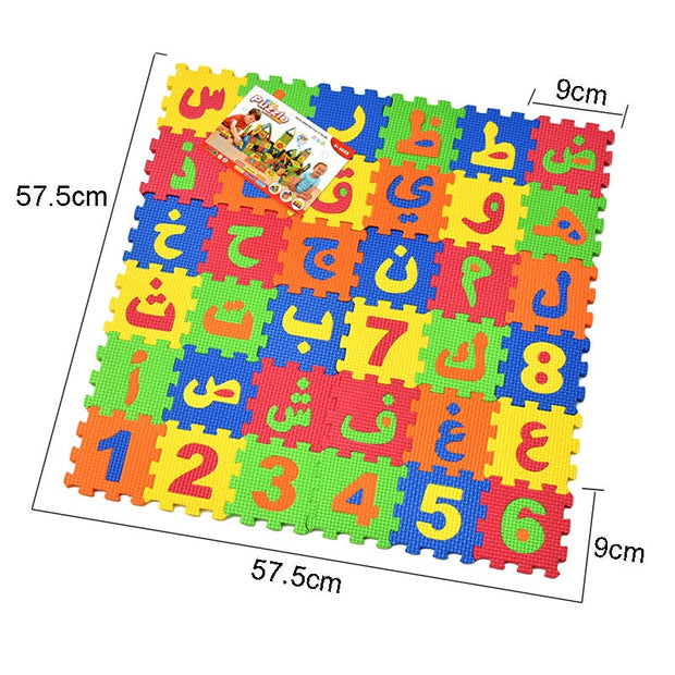 Kinder-Alphabet-Puzzle aus EVA-Schaum