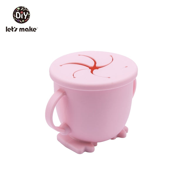 1PC Silicone Baby Snack Cup