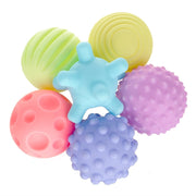 Rasselballspielzeug aus weichem Stoff für Babys