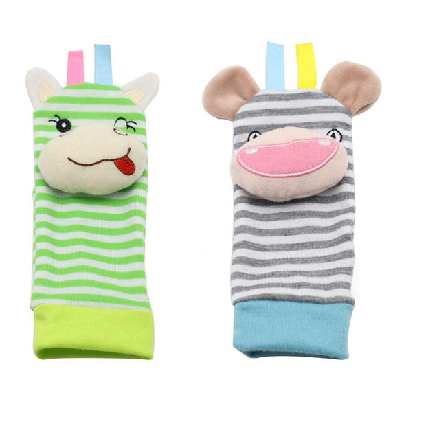 Babysocken Handgelenk Rassel Socken Spielzeug