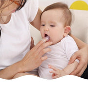 Baby finger toothbrush silicone with case