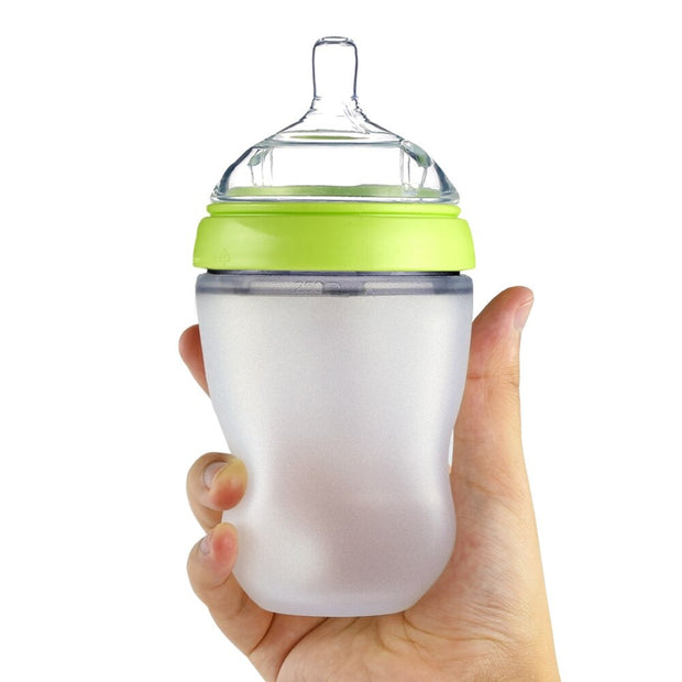Babyflasche aus Silikon