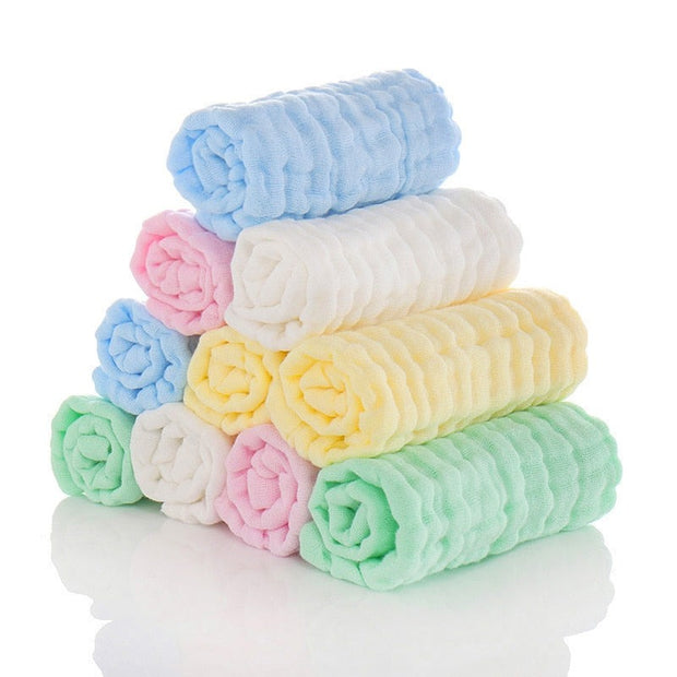 6 Lagen weiche Babyhandtücher aus Baumwolle