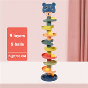 Kinder Spielzeug Rolling Ball Pile Tower- Frühe Bildung