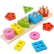 Baby-Holzspielzeug für Vorschul- und Kleinkinder