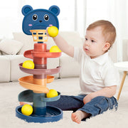 Kinder Spielzeug Rolling Ball Pile Tower- Frühe Bildung