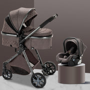 3 in 1 multifunctional stroller and safety car seat and six accessories
