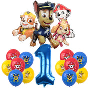 Paw Patrol children's birthday decoration sets
