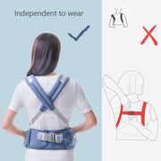 Baby hip seat carrier
